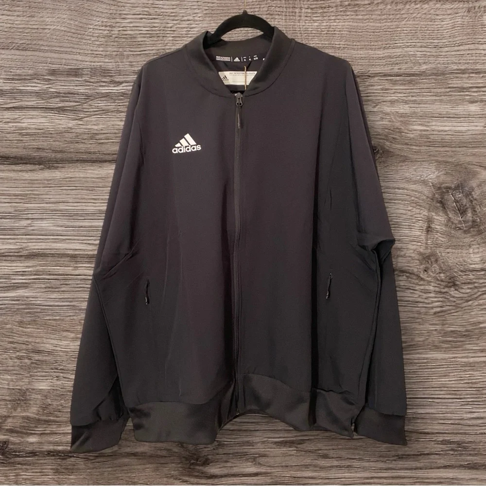 NWT Men’s Adidas Lightweight Jacket - Picture 2 of 5